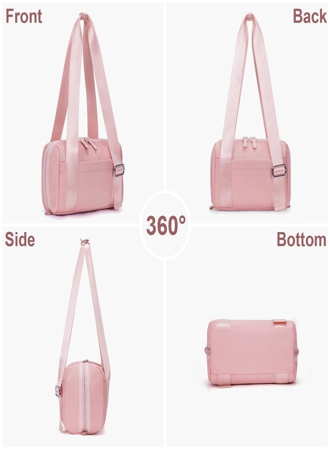 ANKICK Mini Gym Bag Small Duffle Bags Tote for Women Pink Workout Bag Lightweight for Weekender Travel Sports Yoga Fitness - Image 3